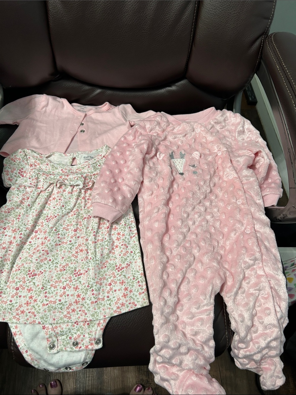 2 piece and set and sleeper 6 to 9 months